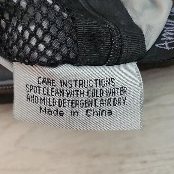 🛍Ameribag Brown Small Nylon Multi Pocket Travel‎ Shoulder Bag - Picture 4 of 12